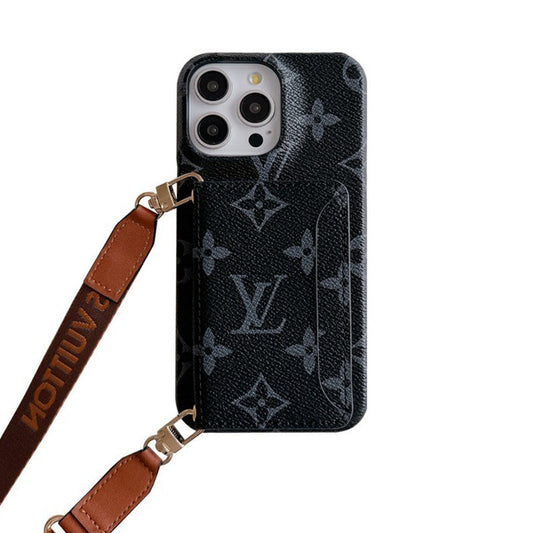 Lou Card Bag Crossbody Classic iPhone -sak