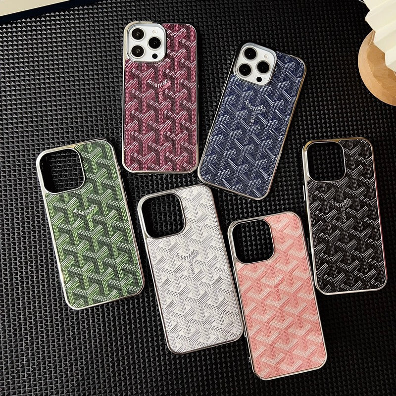 Goya multi-kleuren witgouden iPhone-hoesje