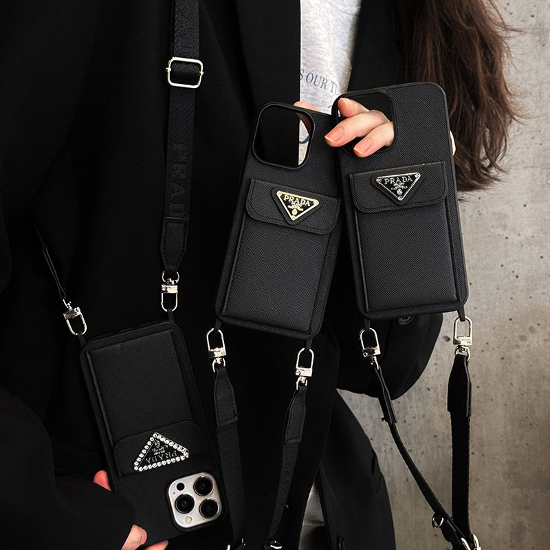 PRA Crossbody Leather iPhone -veske