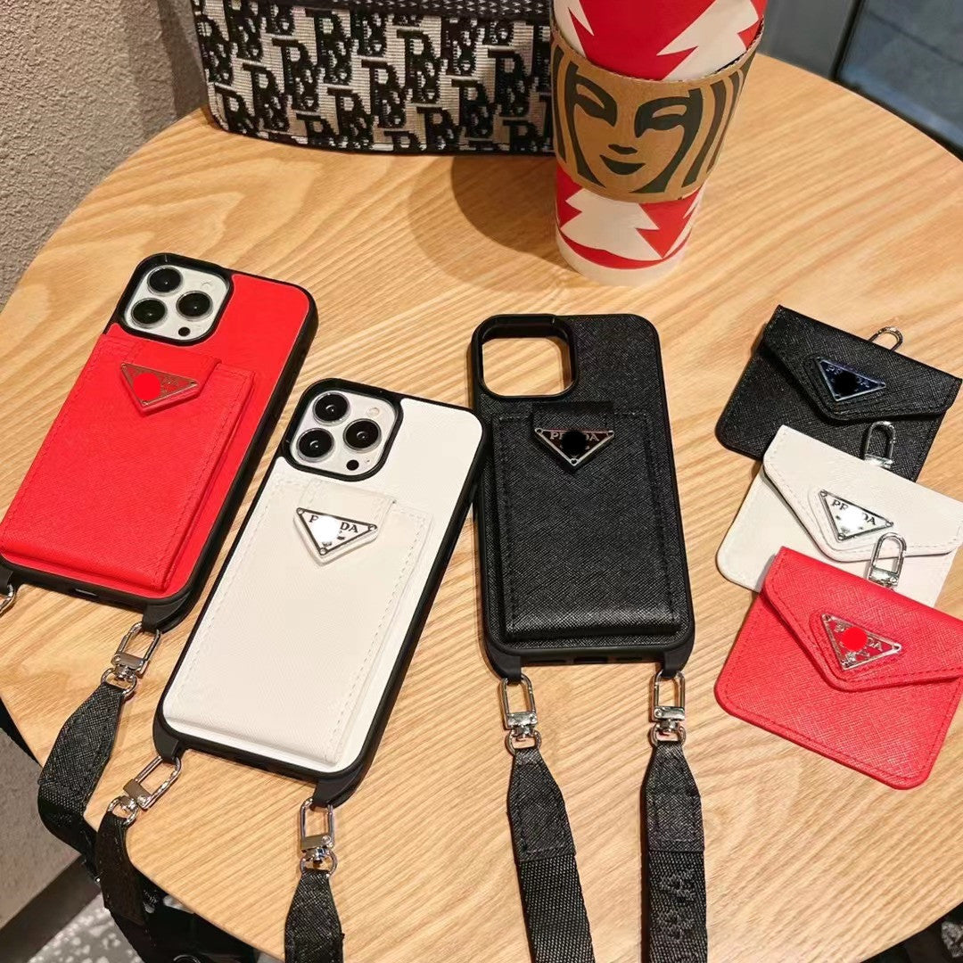Pra Leather Chain iPhone -veske