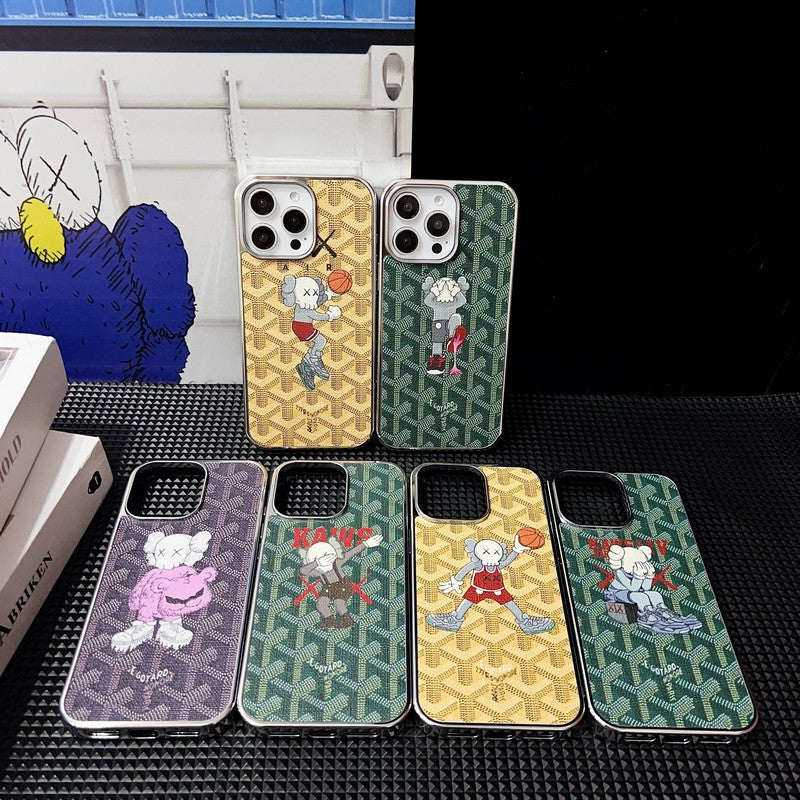 Goya X Kaw hvitt gull iPhone -saken