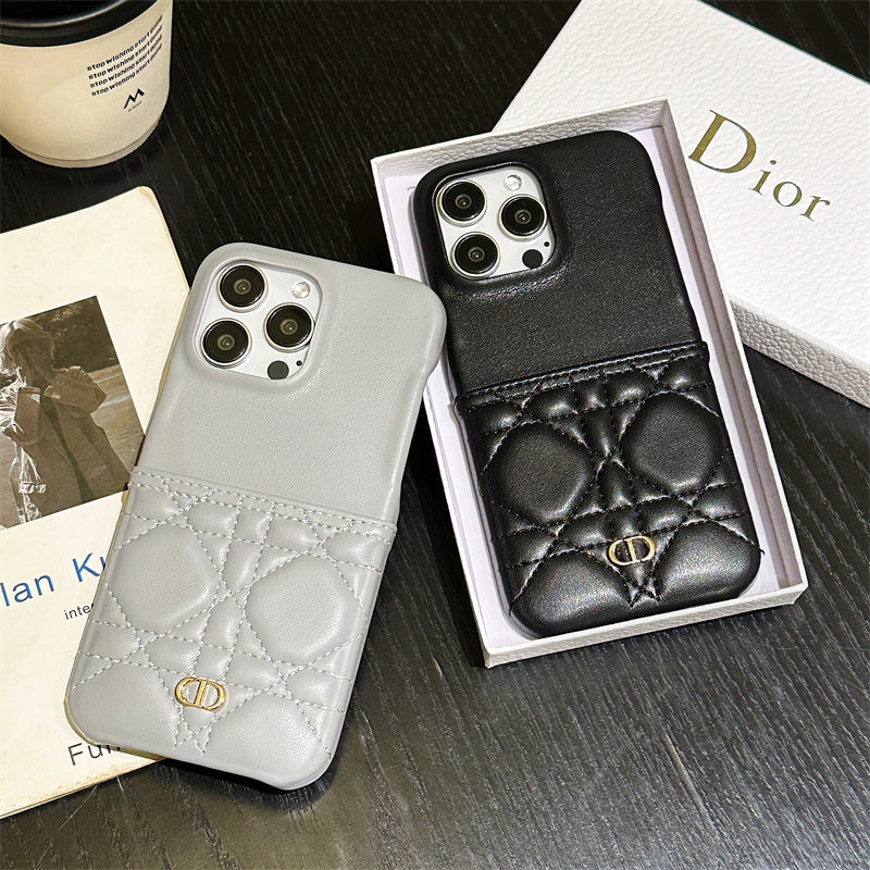 Cd lederen iPhone -hoesje