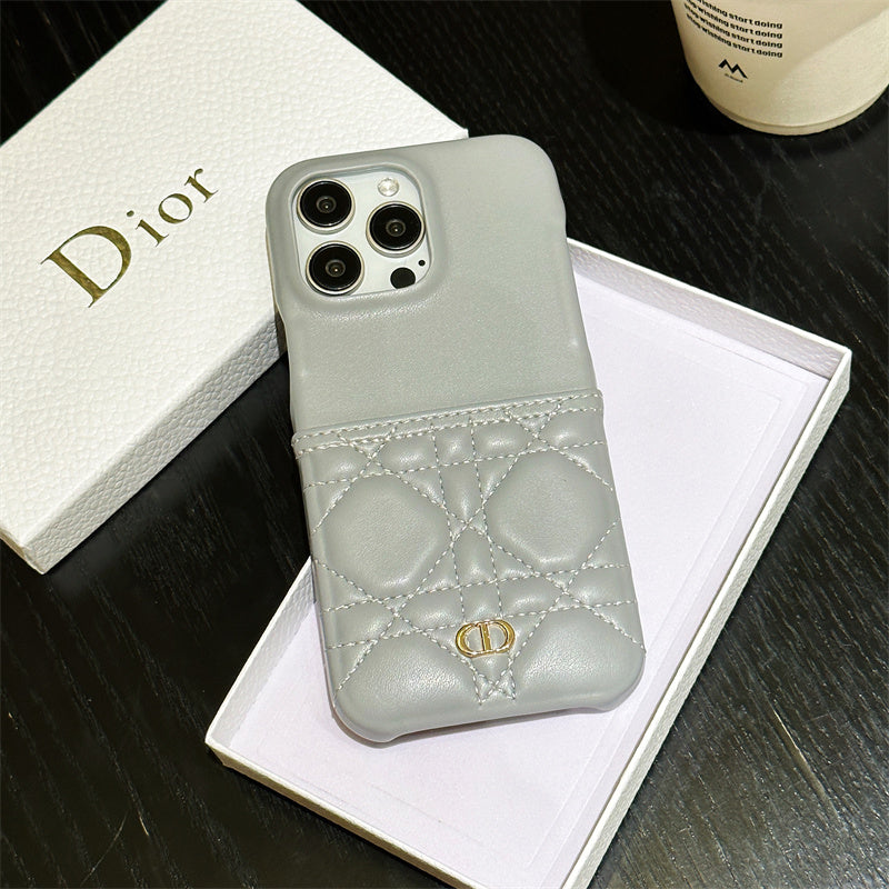 Cd lederen iPhone -hoesje