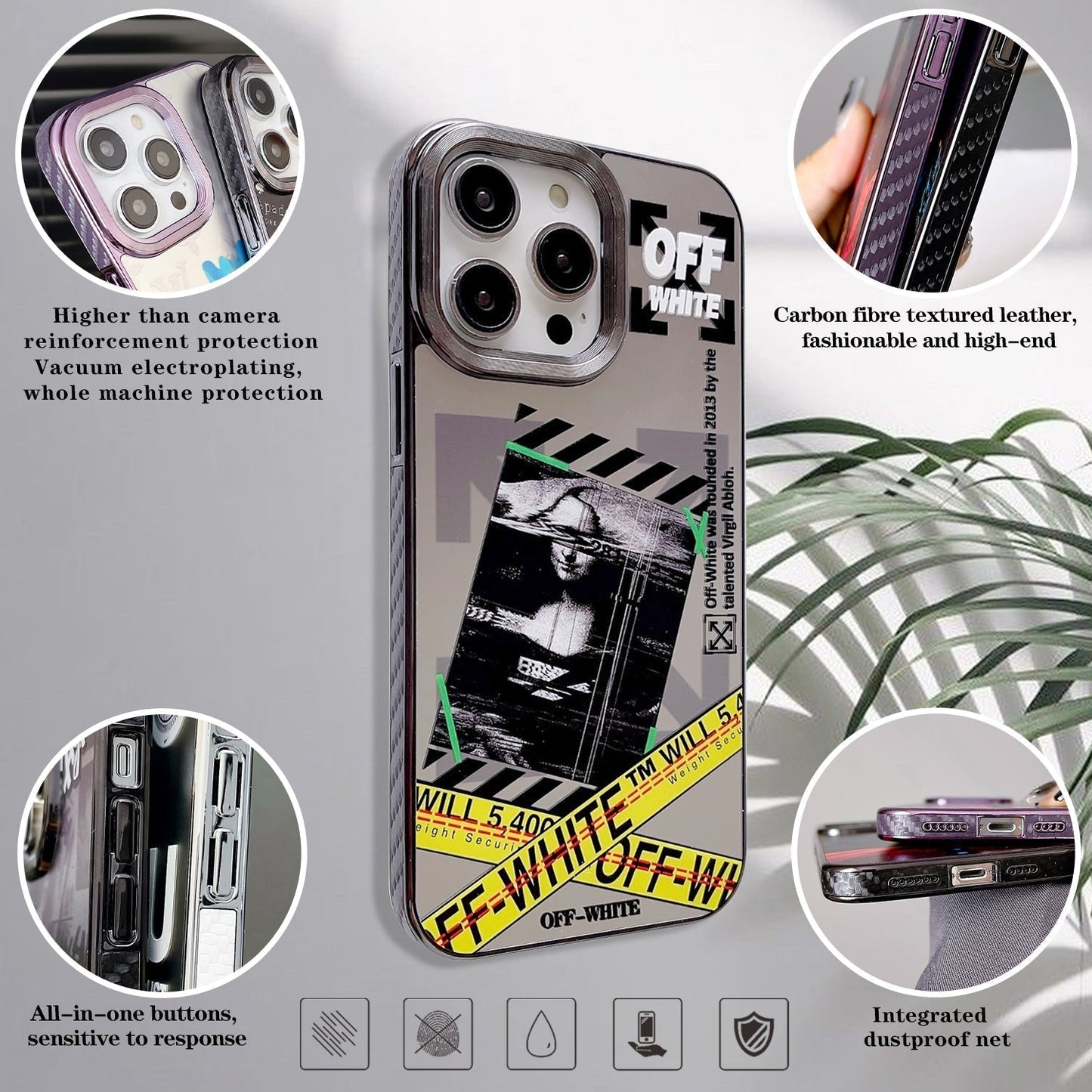 Burt White iPhone Case A29 A30