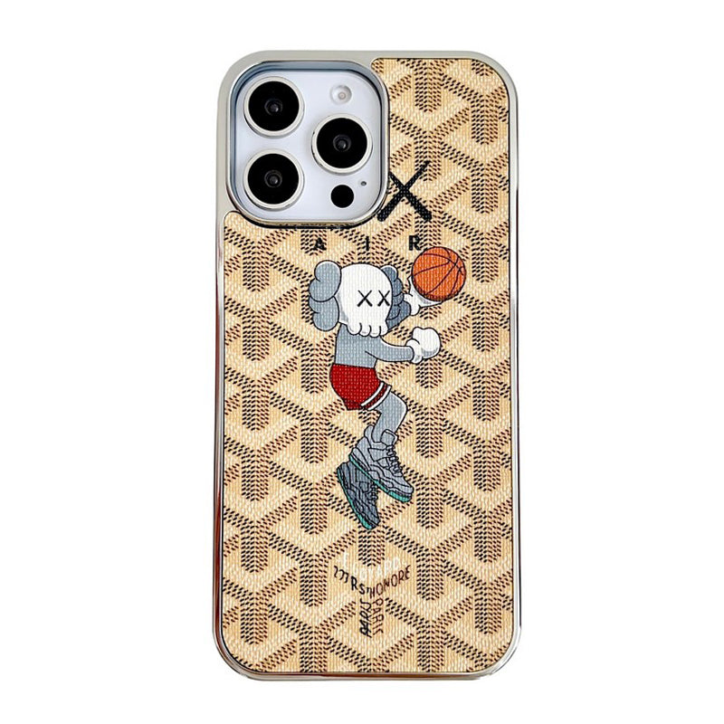 Goya X Kaw hvitt gull iPhone -saken