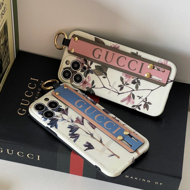 Capa para iPhone de pulseira GG