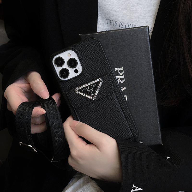PRA Crossbody Leather iPhone -veske