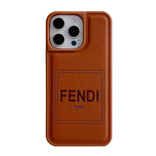 Capa de fen marrom para iphone