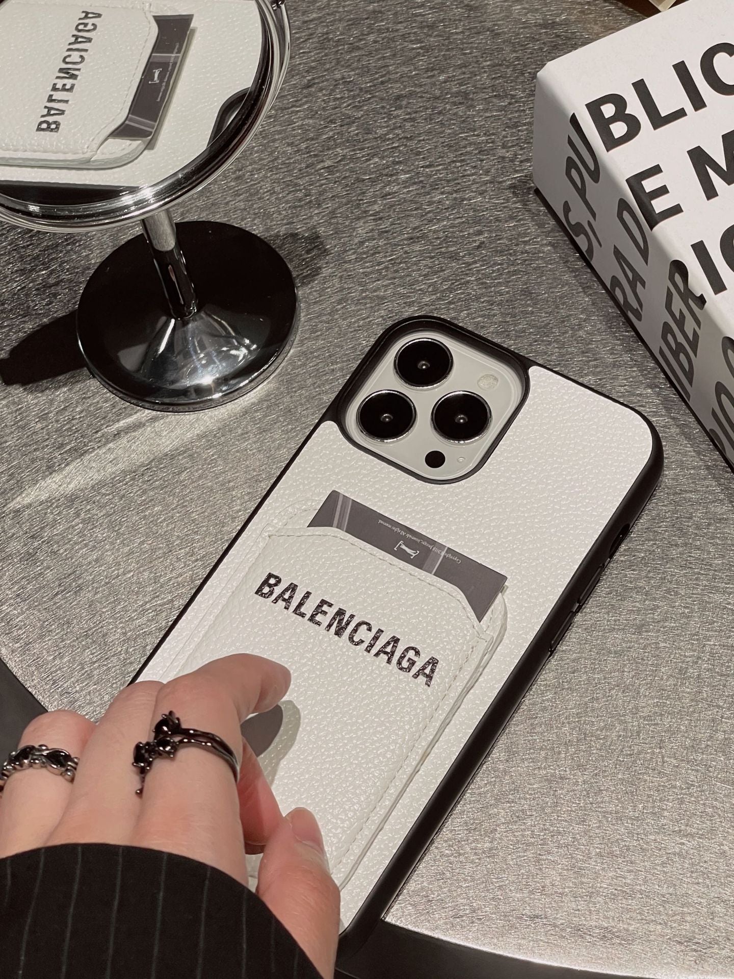 BB Card Holder Leather iPhone -veske
