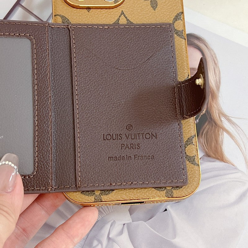 Lou Classic Color Card Bag iPhone -hoesje
