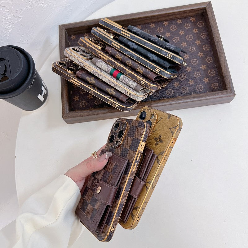 Lou Classic Color Card Bag iPhone -hoesje