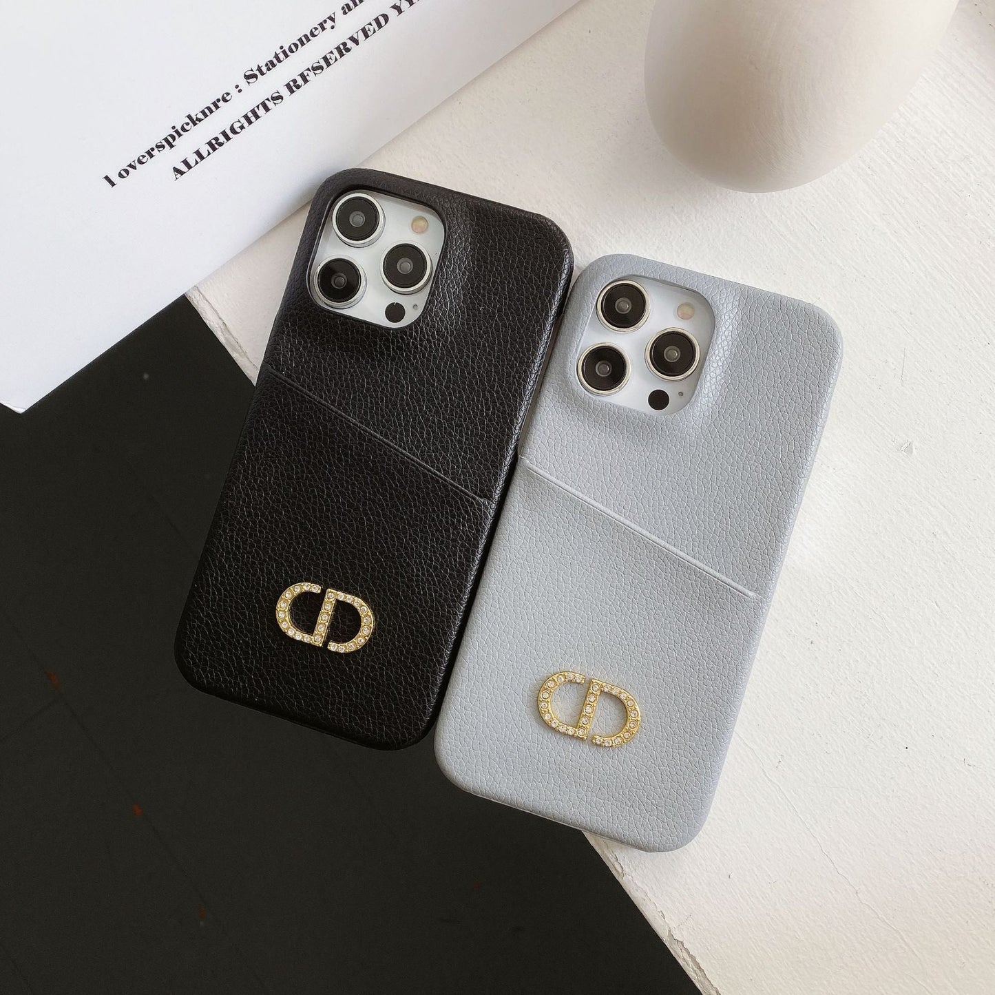 CD Leather iPhone -veske