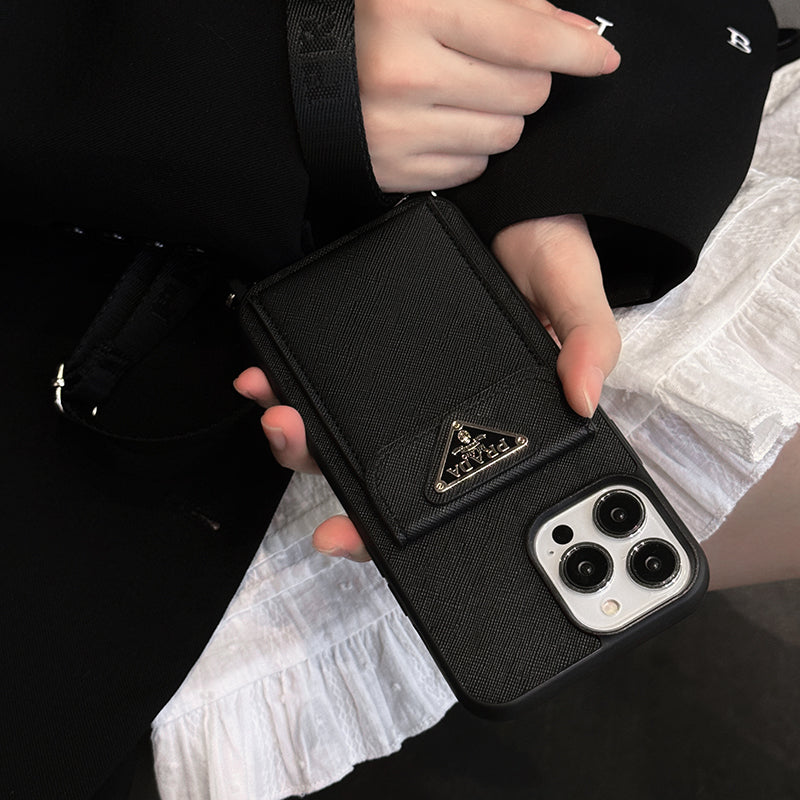 PRA Crossbody Leather iPhone -veske