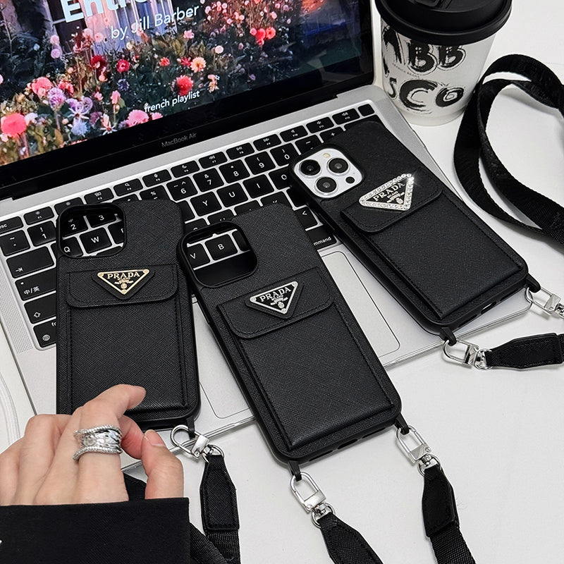PRA Crossbody Leather iPhone -veske