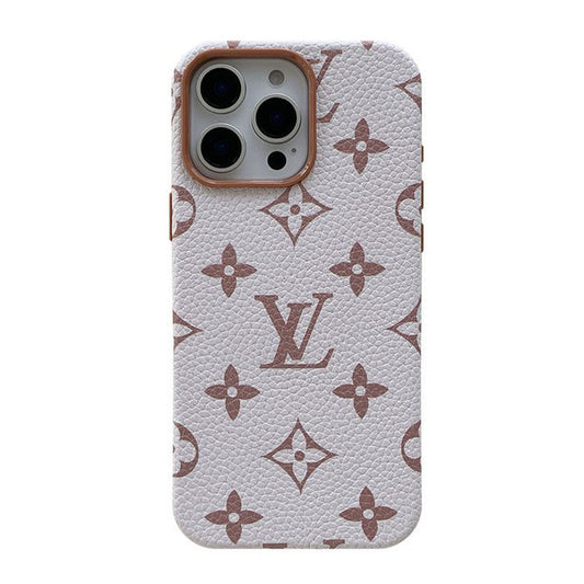 Lou leður iPhone mál