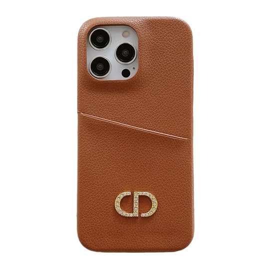 CD de couro para iPhone