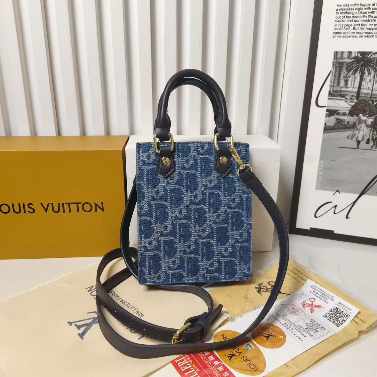 Klassieke draagtas met crossbody -band