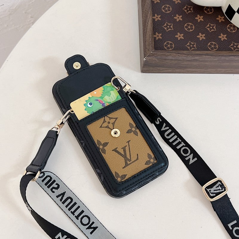 Lou Card Holder Crossbody iPhone -saken