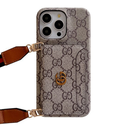 GG Card Saco Crossbody Classic iPhone Case