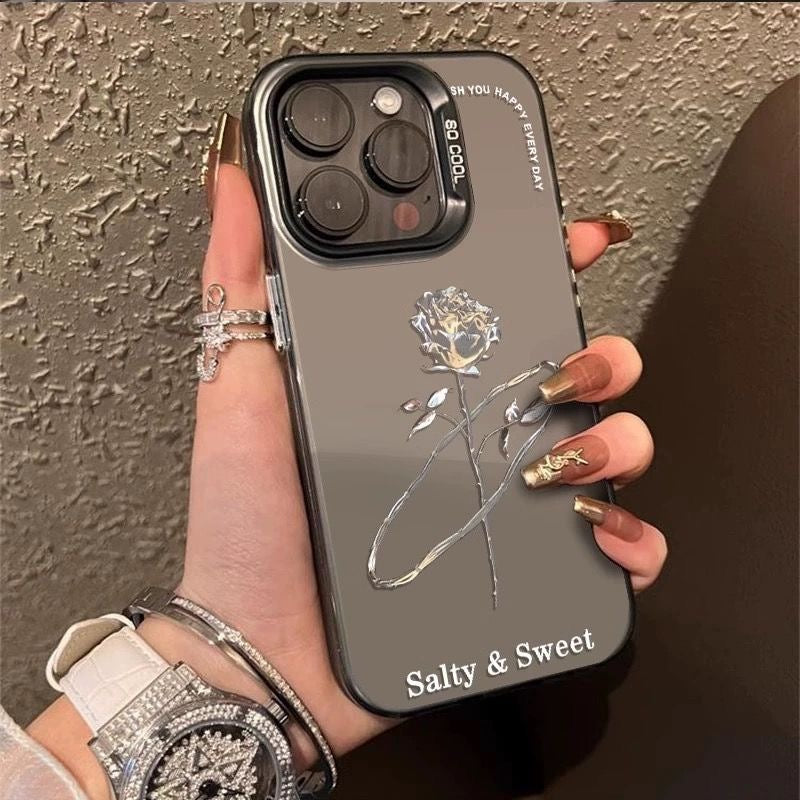 Blomst iPhone -veske