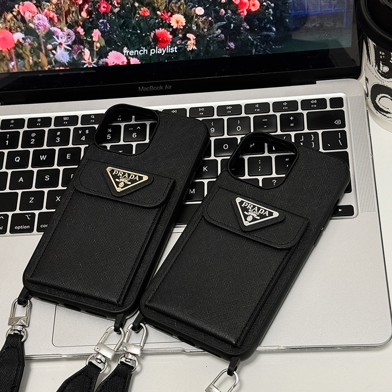 PRA Crossbody Leather iPhone -veske