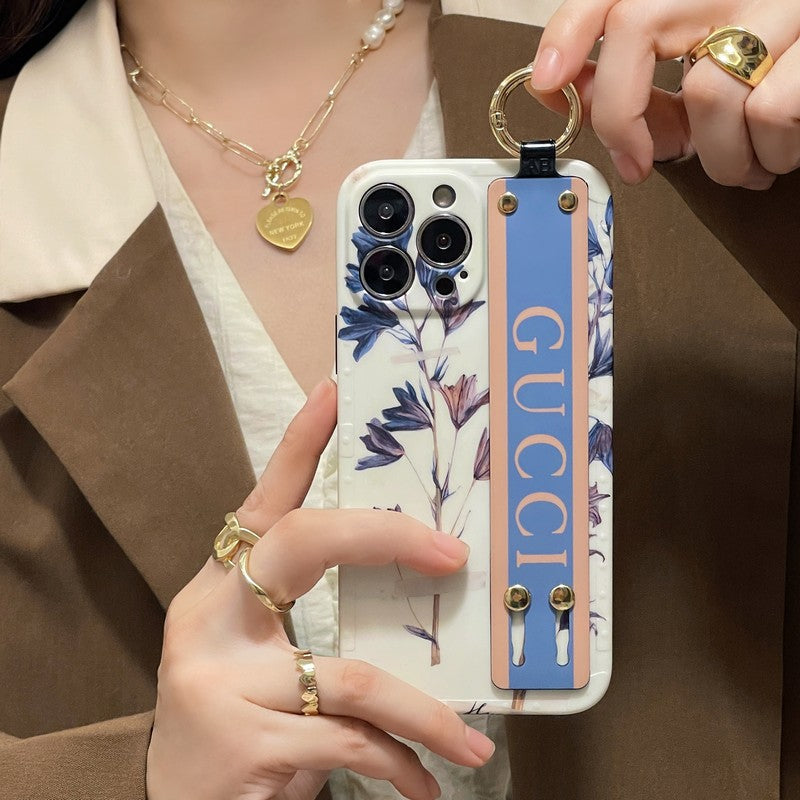 Capa para iPhone de pulseira GG