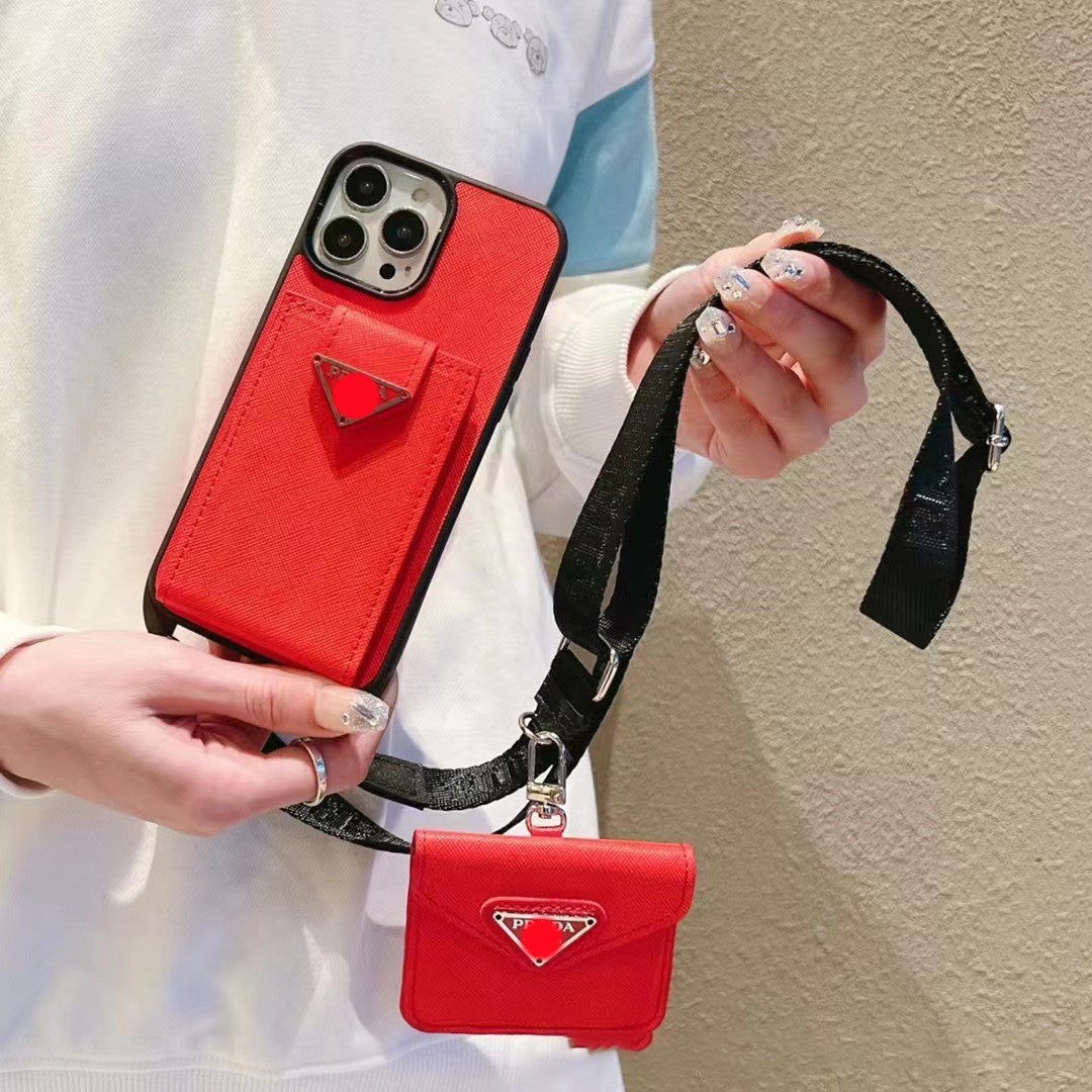 Pra Leather Chain iPhone -veske