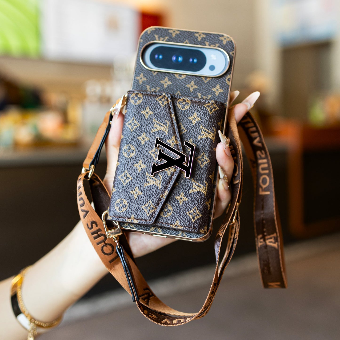 Luksus - Style Lanyard Google Pixel Phone Case