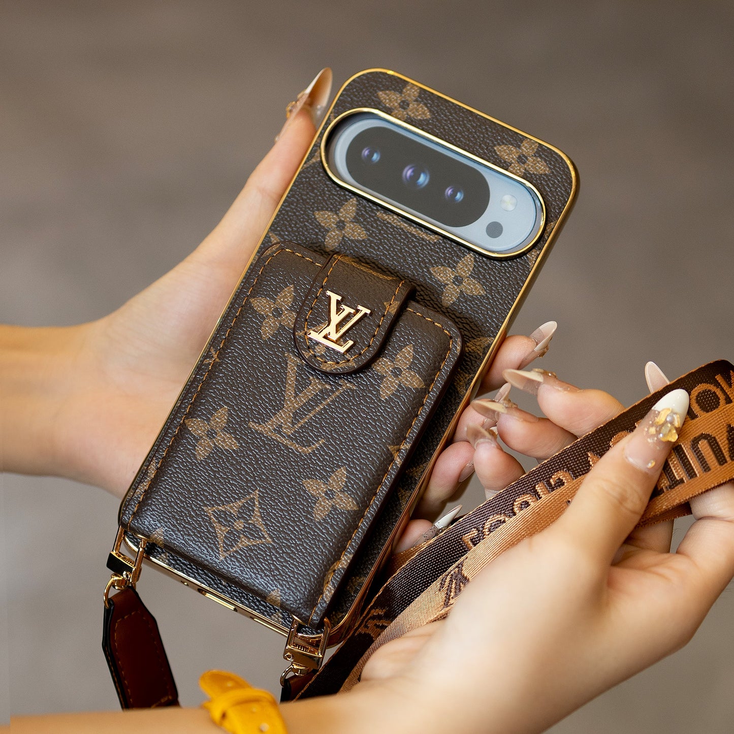 Luxe stijl Google Pixel telefoonhoes