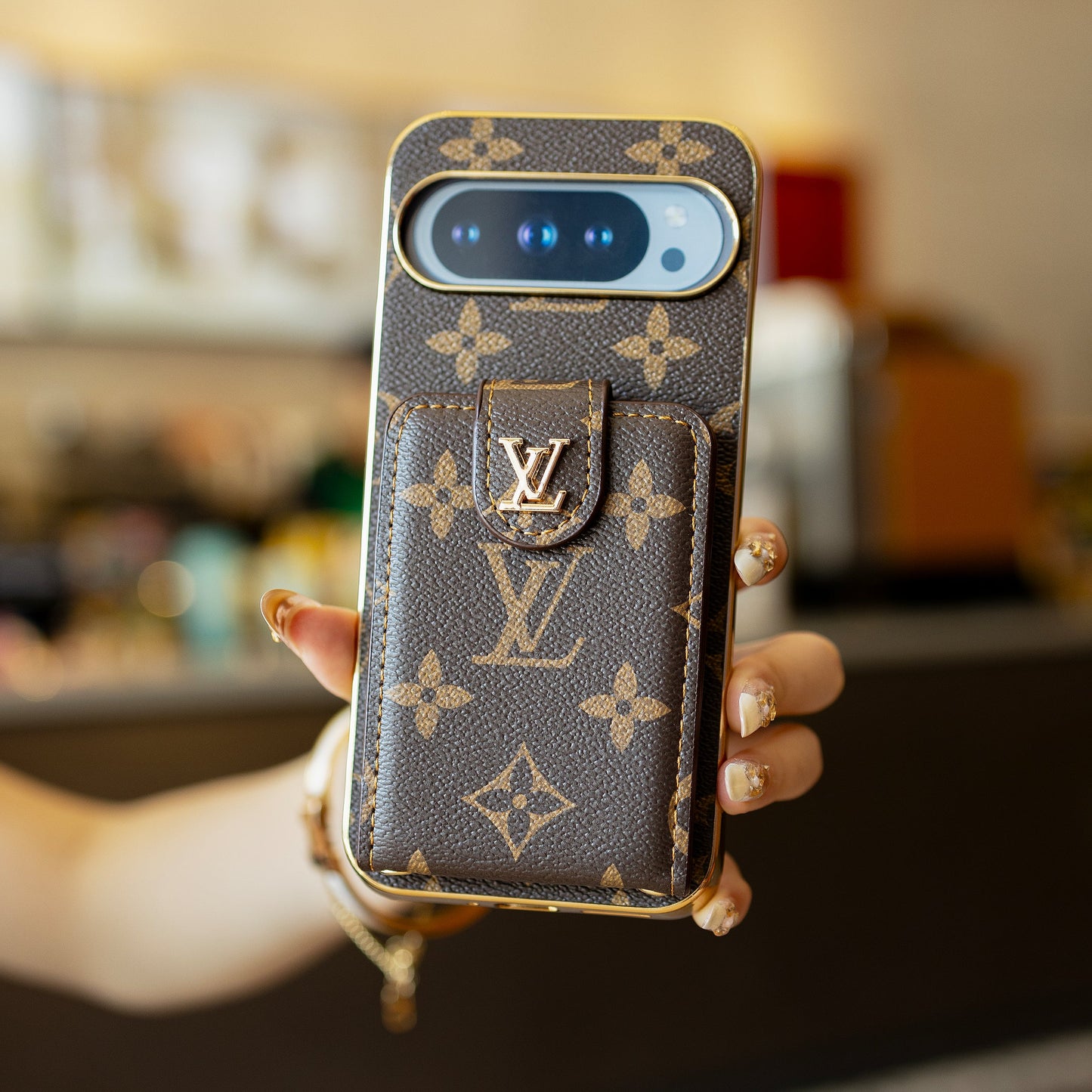Luxe stijl Google Pixel telefoonhoes
