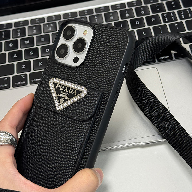 PRA Crossbody Leather iPhone -veske