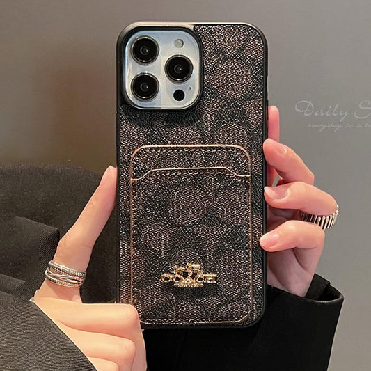 COA Card Bag Leather iPhone Case