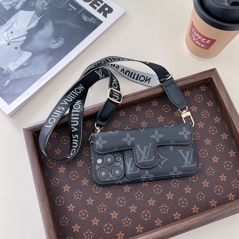 Lou sidekortholder CrossBody iPhone -saken