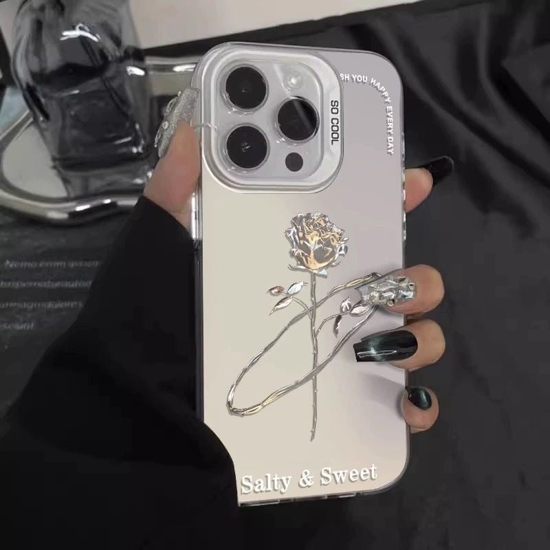Blomst iPhone -veske