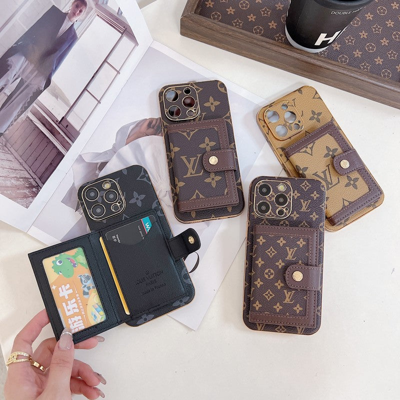 Lou Classic Color Card Bag iPhone -hoesje