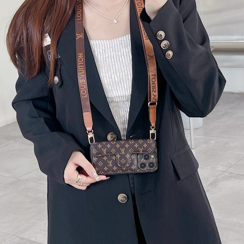 Lou sidekortholder CrossBody iPhone -saken