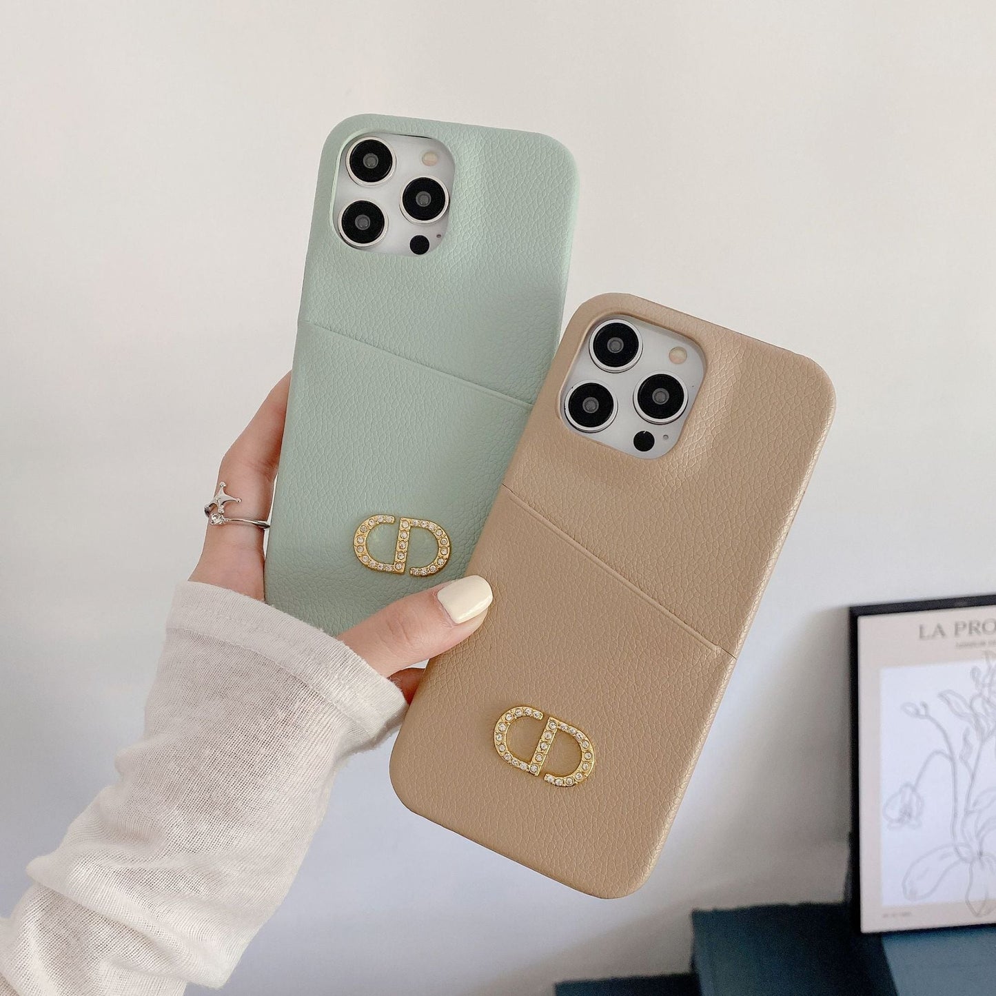 CD Leather iPhone -veske