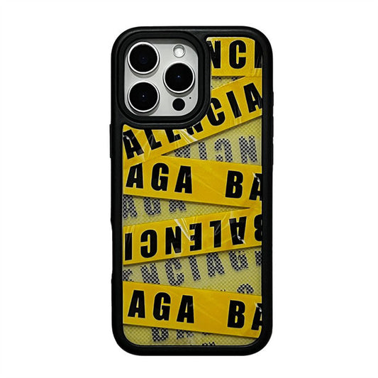 BB Amarelo & Capa vermelha para iPhone