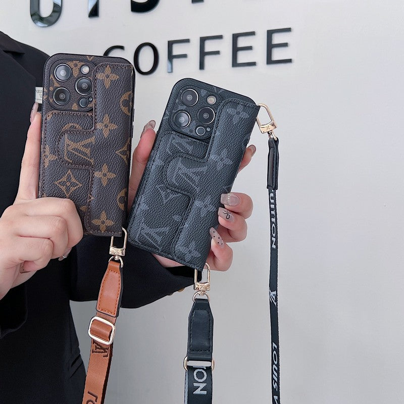 Lou sidekortholder CrossBody iPhone -saken