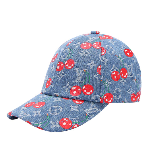 Cute Cherry Pattern Hat, A Must-Have for Fashionistas