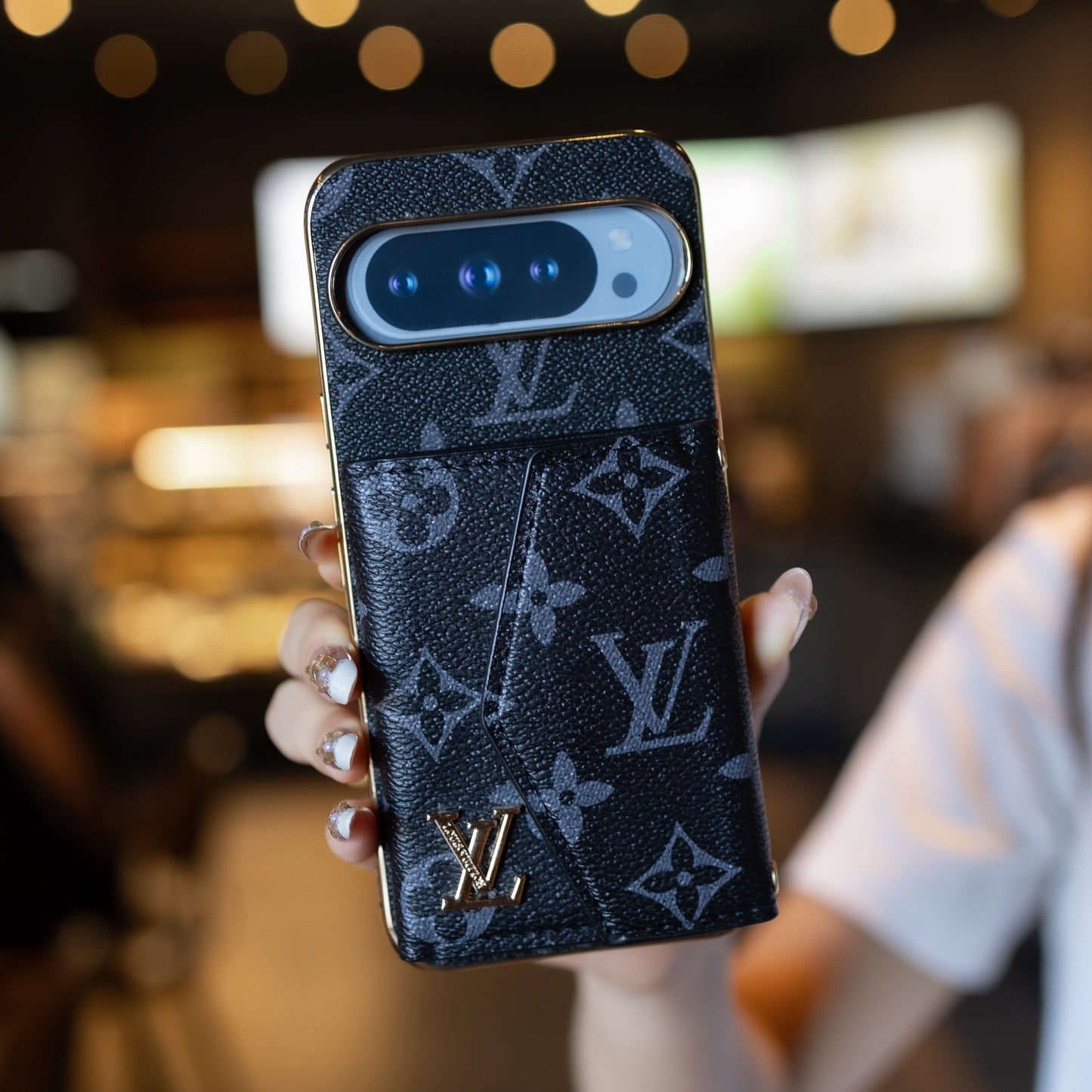 Luksuskortholderstil Google Pixel Phone Case