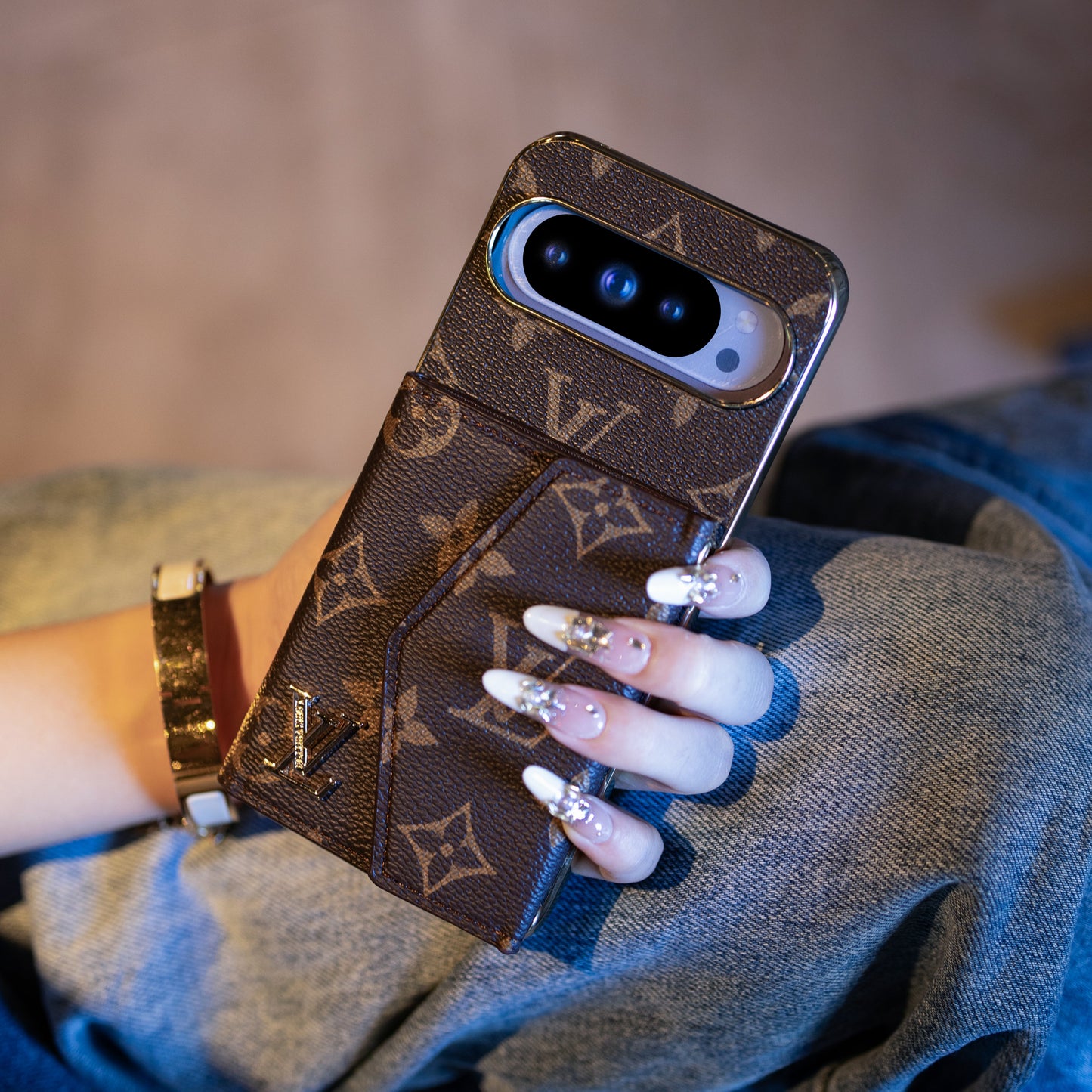 Luksuskortholderstil Google Pixel Phone Case