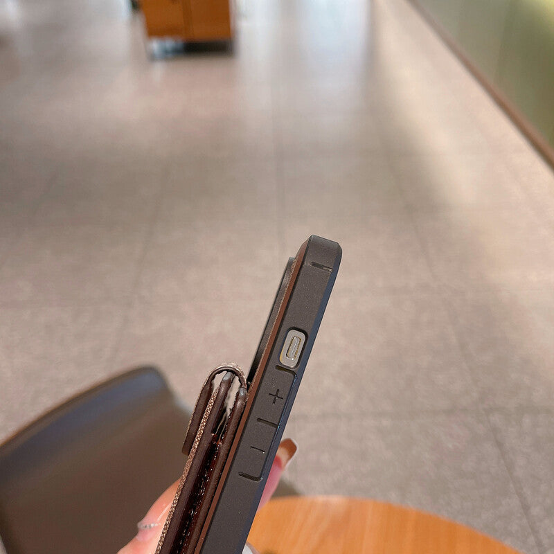 Custodia per iPhone Coach con portafoglio -LBK241416