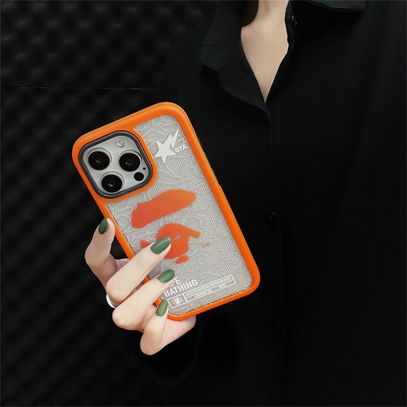 Ape Orange Cover iPhone -saken