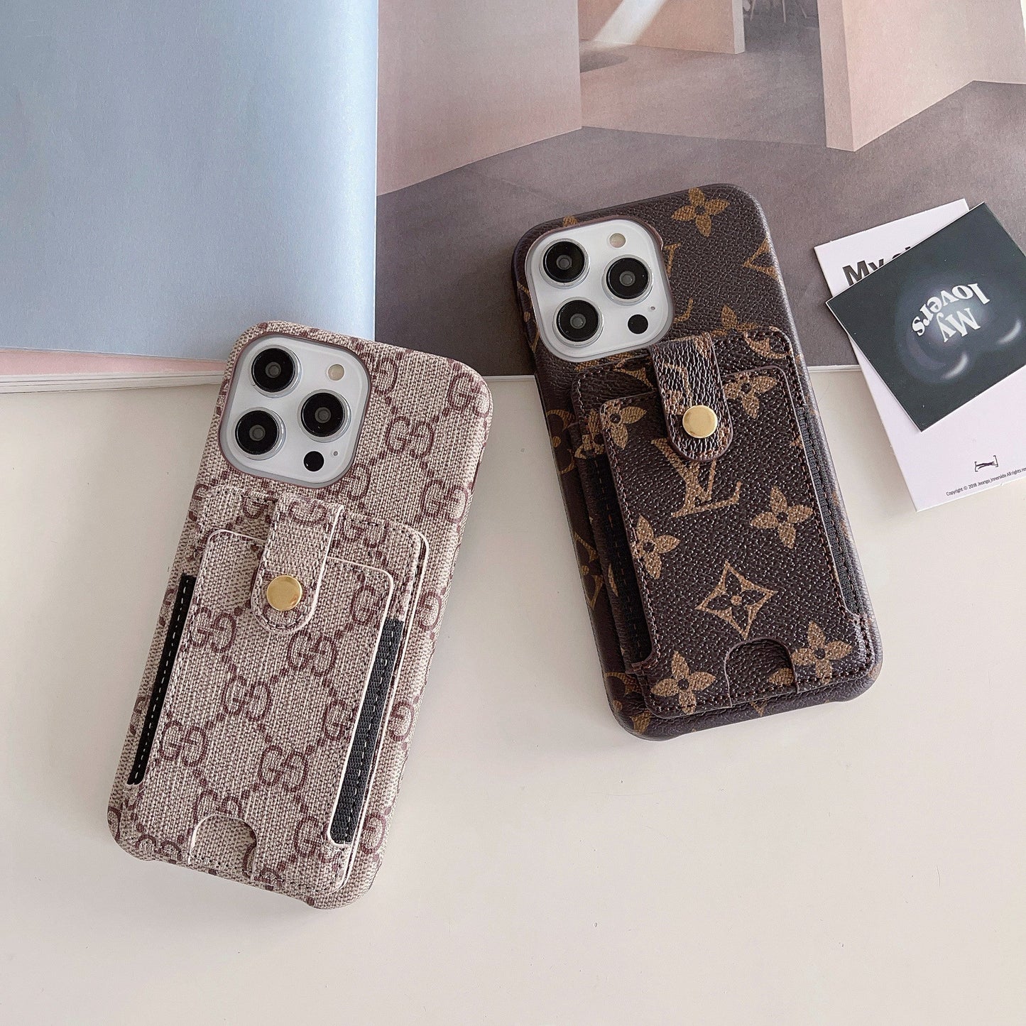 GG -kortholder iPhone -saken