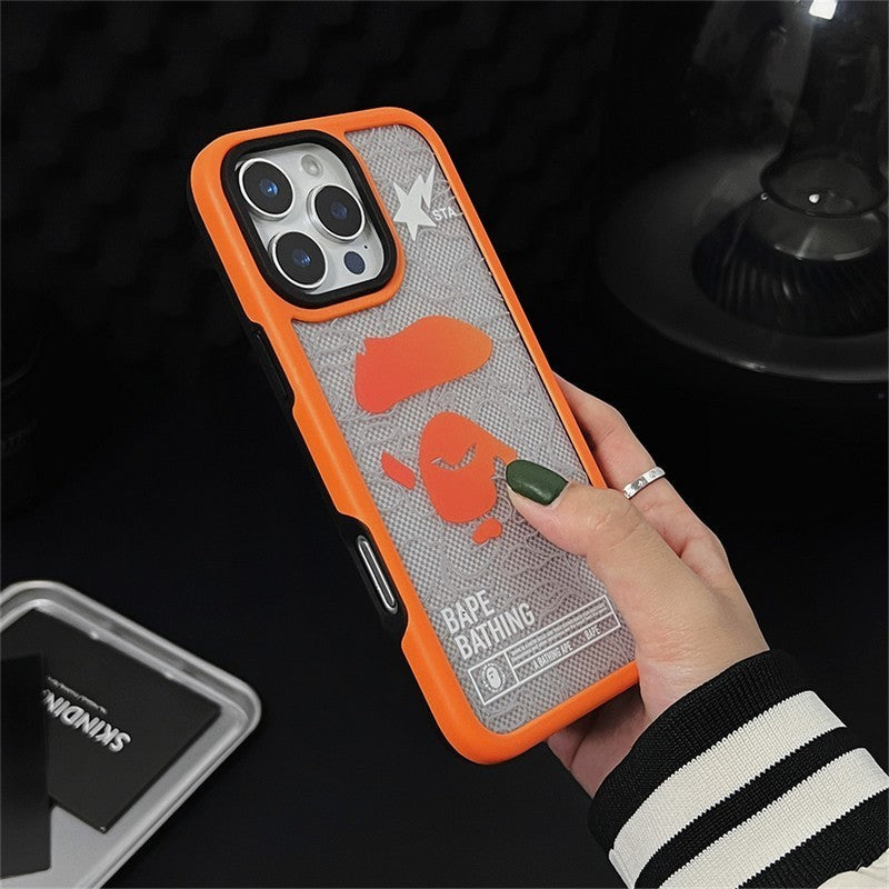 Ape Orange Cover iPhone -saken