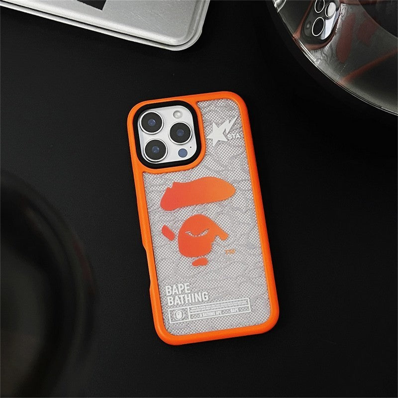 Ape Orange Cover iPhone -saken