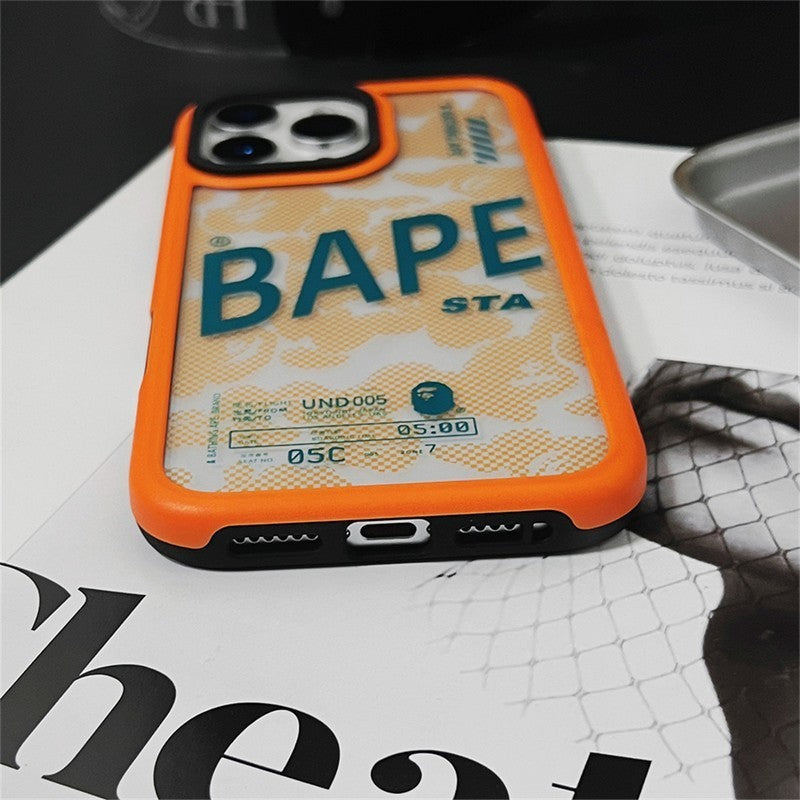 Ape Orange Cover iPhone -saken