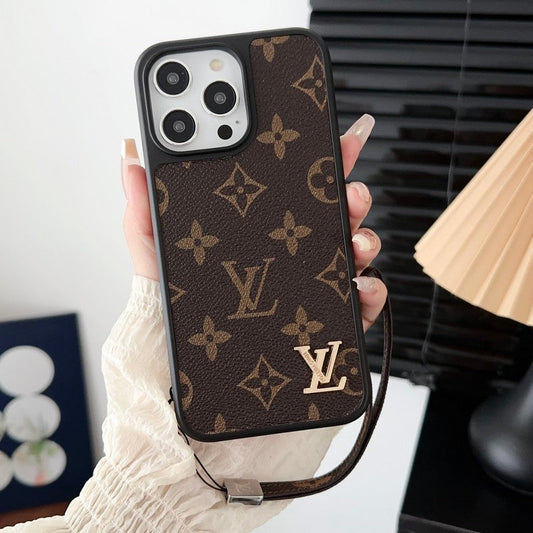 Lou Classic Brown Hand Chain iPhone