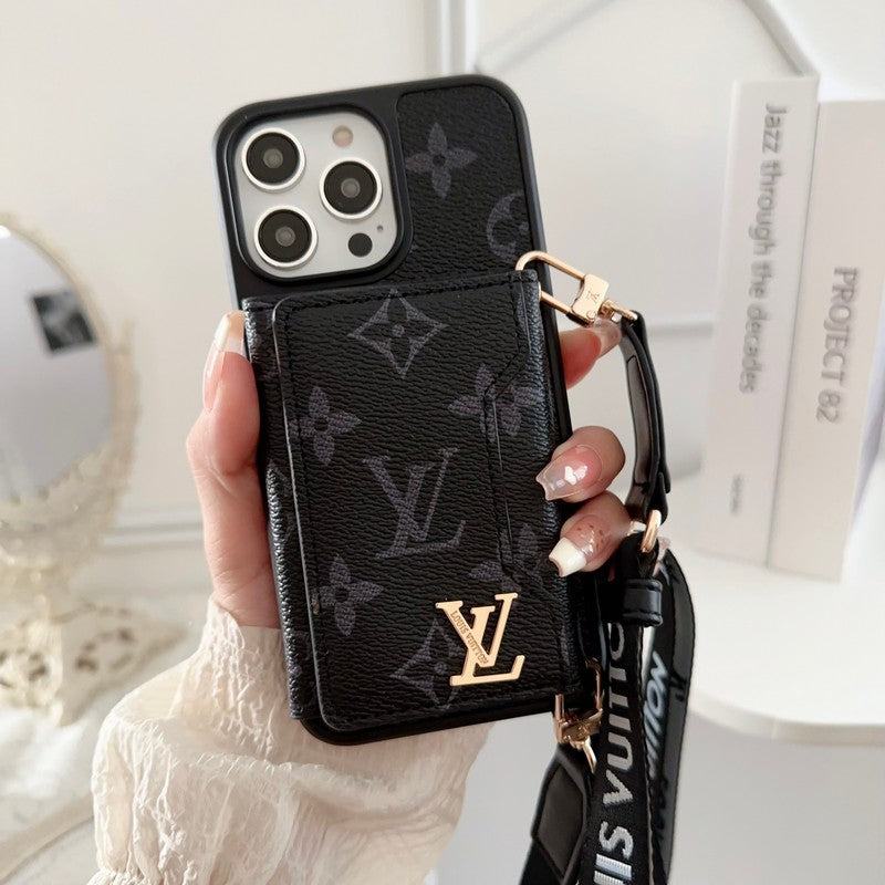 Lou sidekortpose Crossbody Color iPhone Case